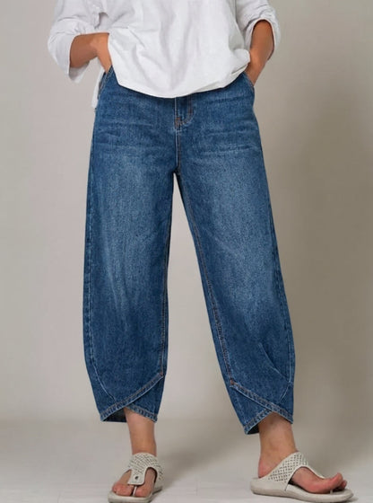 Tannie | Denim Katoenen Broek
