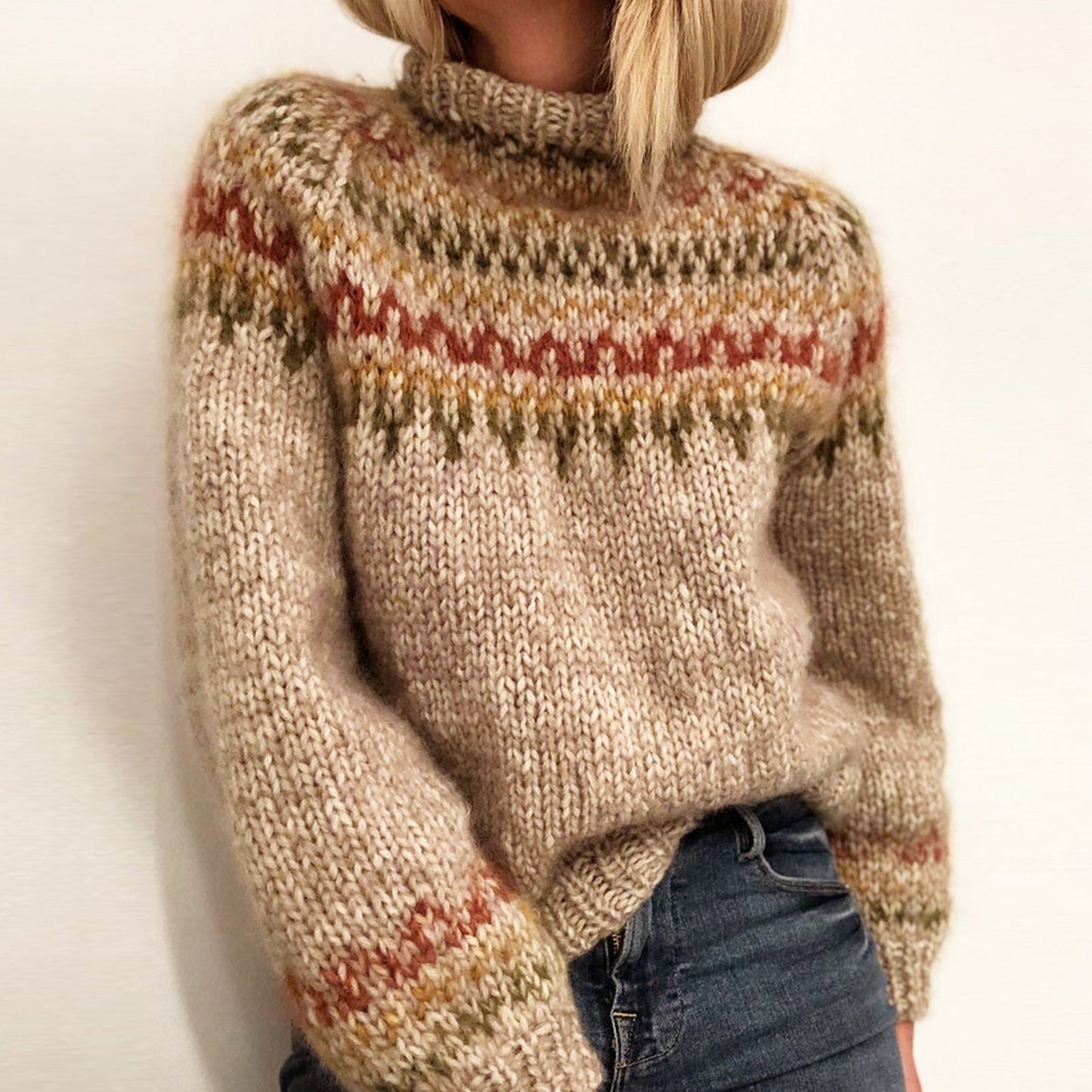 Amélie® – dzianinowy sweter damski