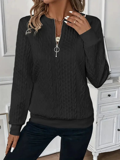 Amy™ | Sweter zapinany na zamek 