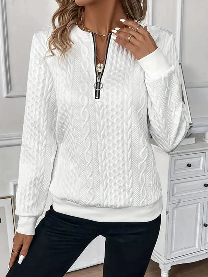 Amy™ | Sweter zapinany na zamek 
