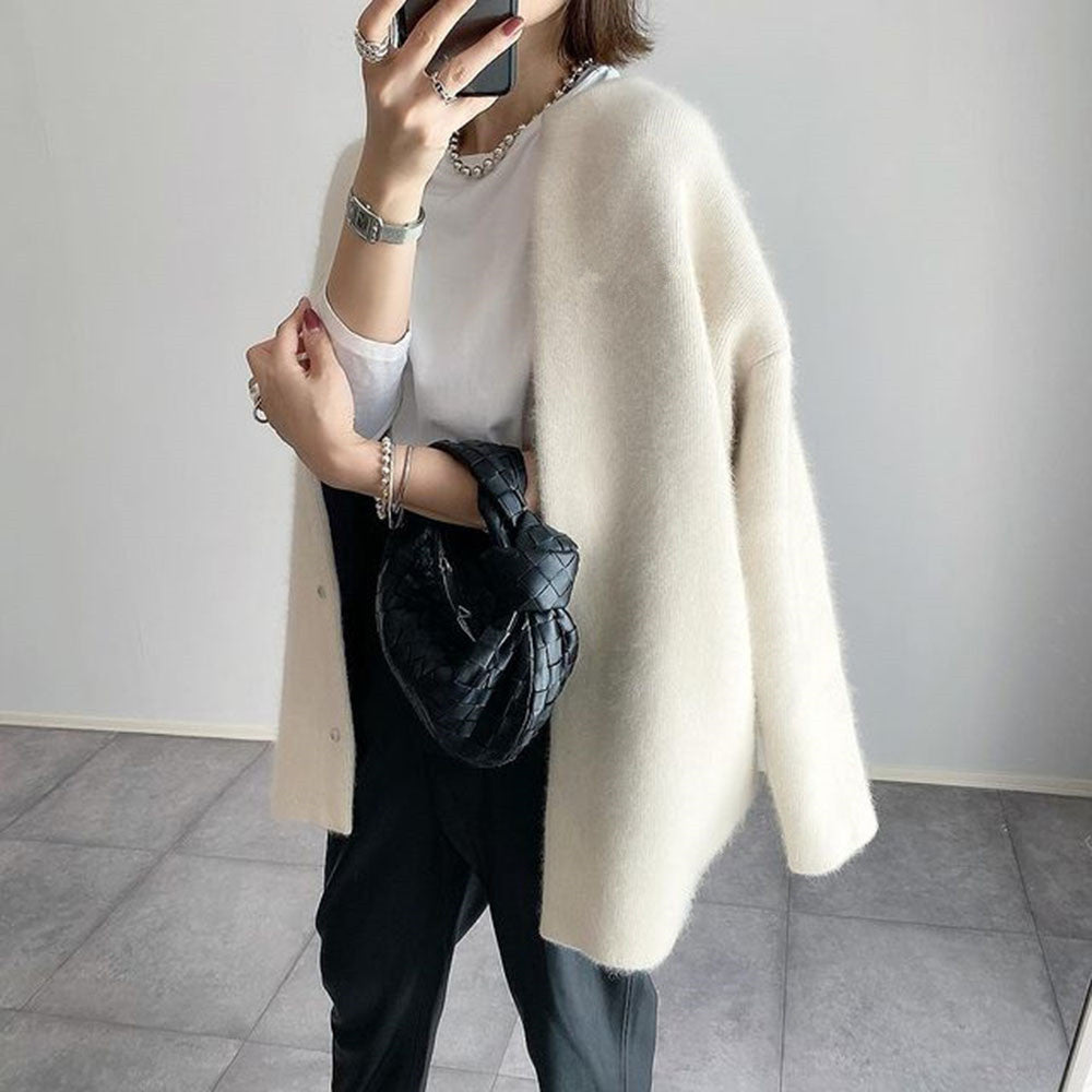ANOA™ | ELEGANCKI KARDIGAN Z KASZMIRU