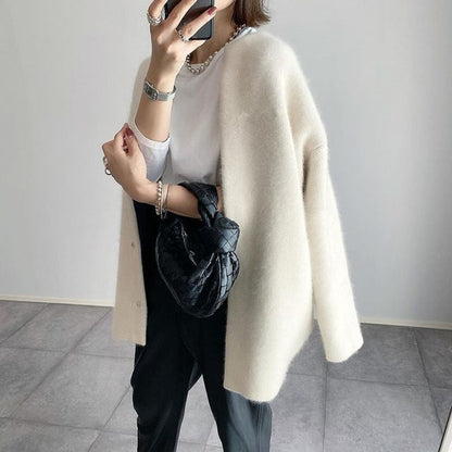 ANOA™ | ELEGANCKI KARDIGAN Z KASZMIRU