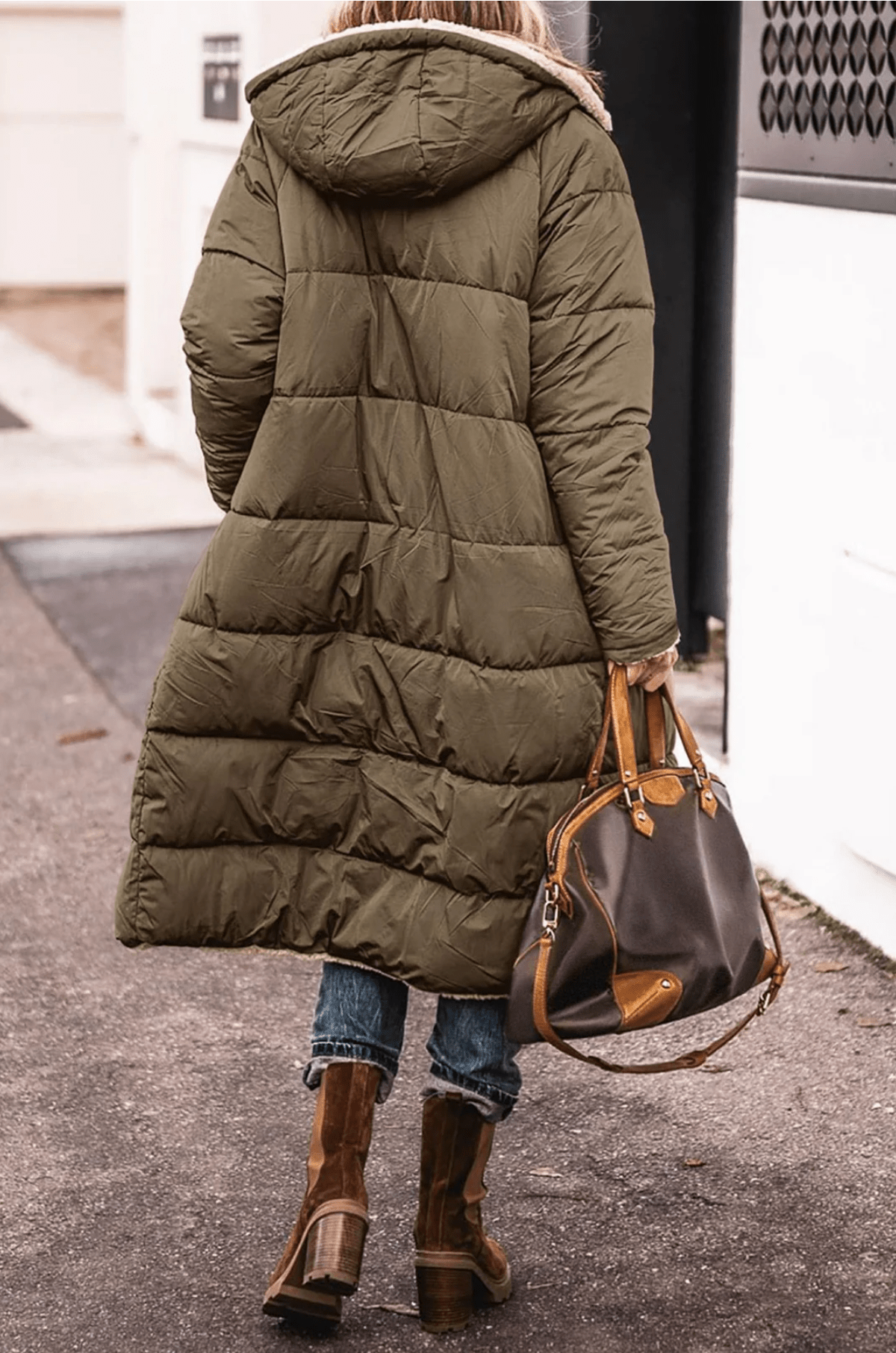 ARAVENA™ | CIEPŁA, DWUSTRONNA KURTKA PARKA Z PODSZEWKĄ SHERPA