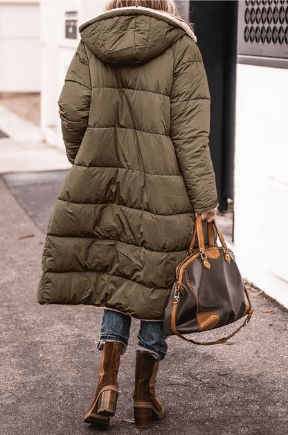 ARAVENA™ | CIEPŁA, DWUSTRONNA KURTKA PARKA Z PODSZEWKĄ SHERPA