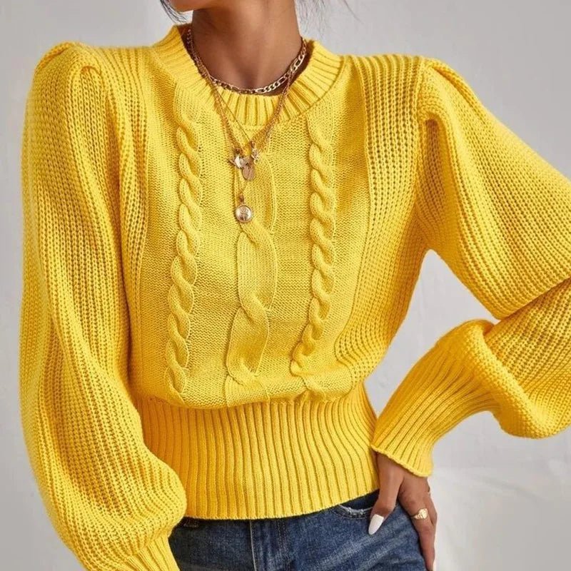Delilah™ | Sweter z dzianiny skręcanej 