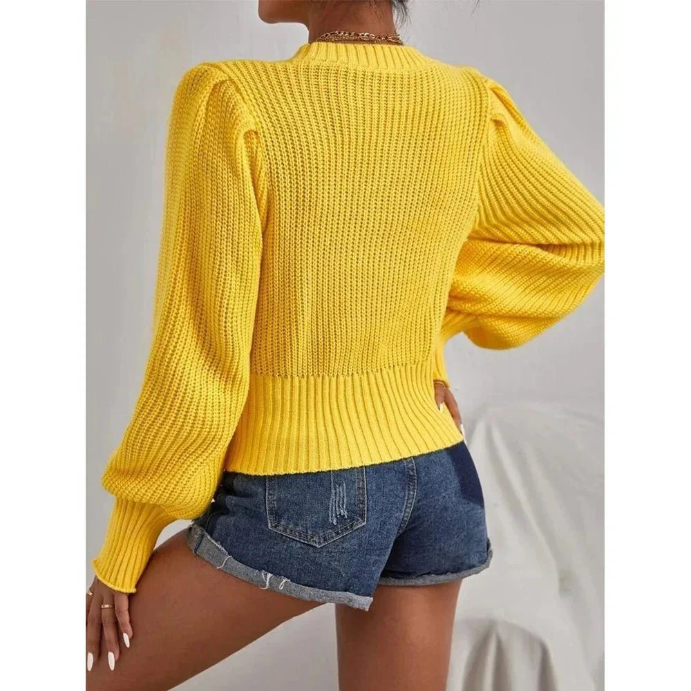 Delilah™ | Sweter z dzianiny skręcanej 