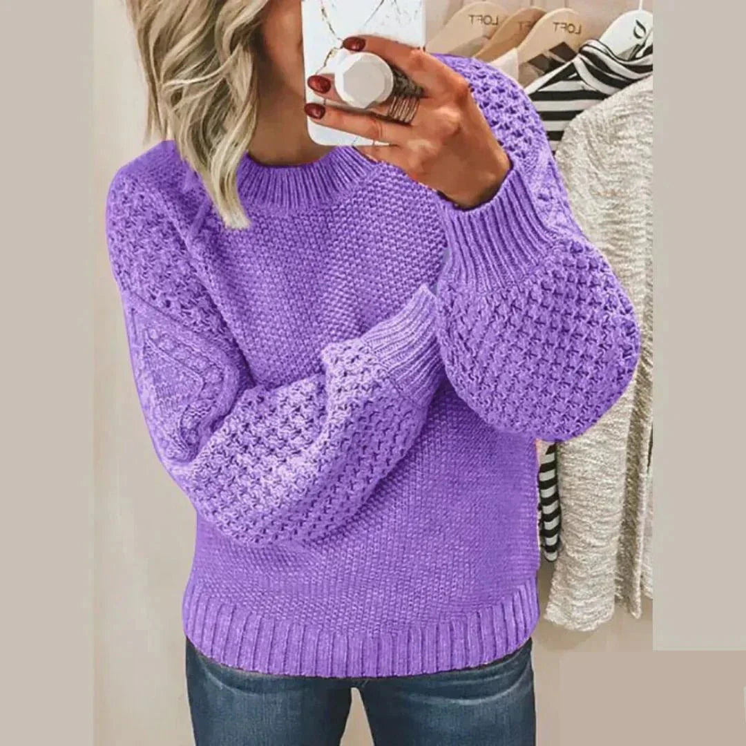 Fenne | Sweter damski dzianinowy