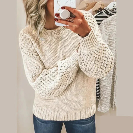 Fenne | Sweter damski dzianinowy