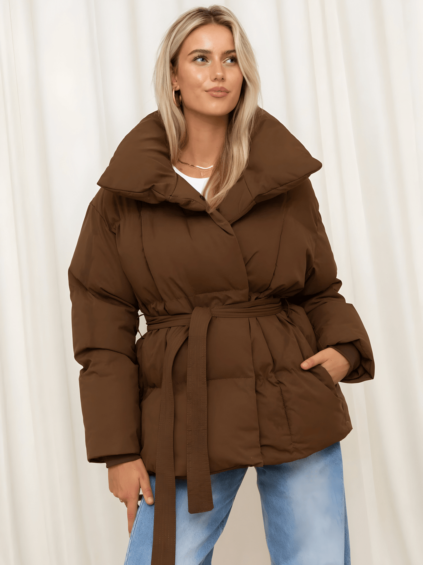 Laluna® | Elegancka ocieplana kurtka