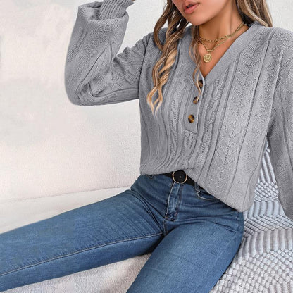 Louisa | Casual Gebreide Kabeltrui