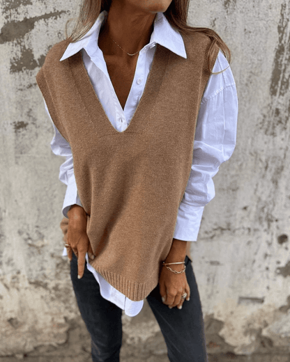 Nola | Chique Gebreid Dames Vest