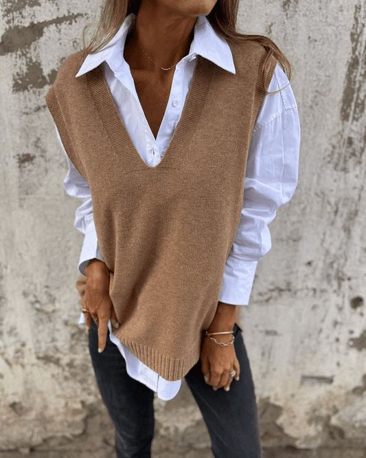 Nola | Chique Gebreid Dames Vest