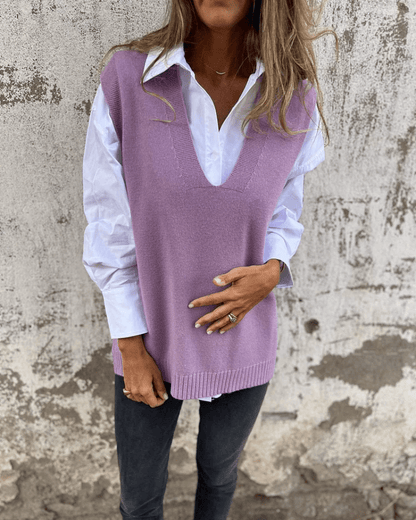 Nola | Chique Gebreid Dames Vest