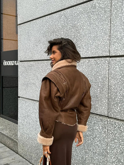 PALOMA™ | MODNY PŁASZCZ ZIMOWY