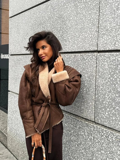 PALOMA™ | MODNY PŁASZCZ ZIMOWY