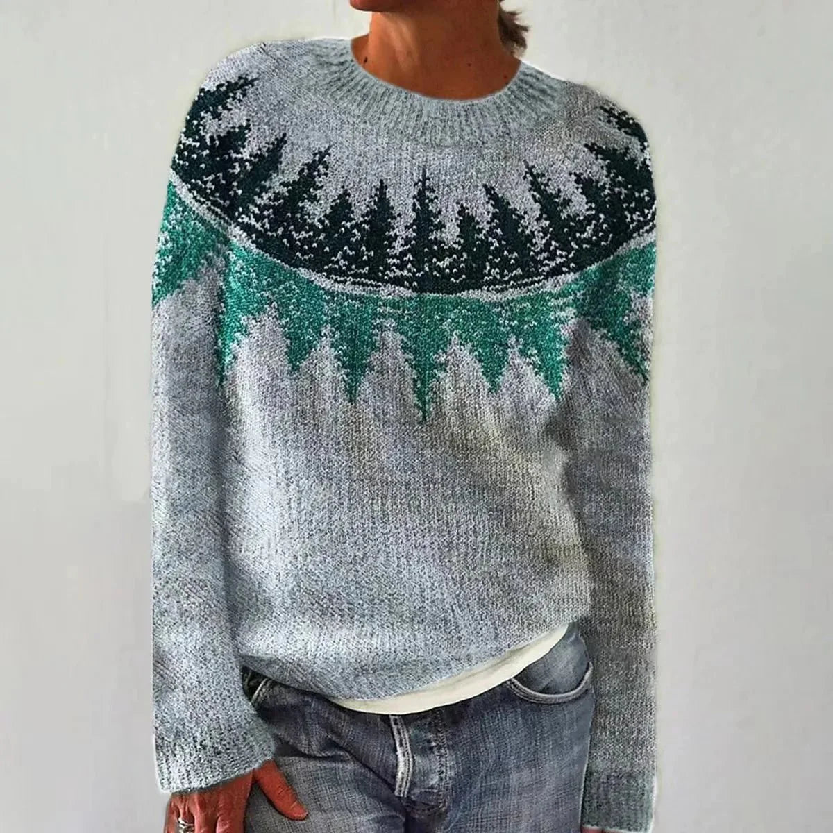 Noëlla™ | Retro Dames Herfsttrui
