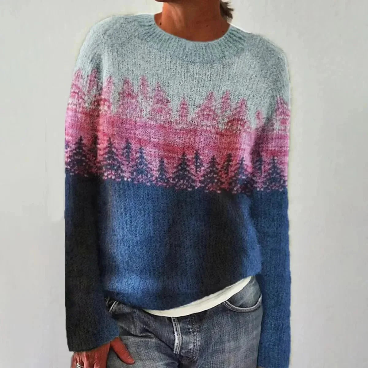 Noëlla™ | Retro Dames Herfsttrui